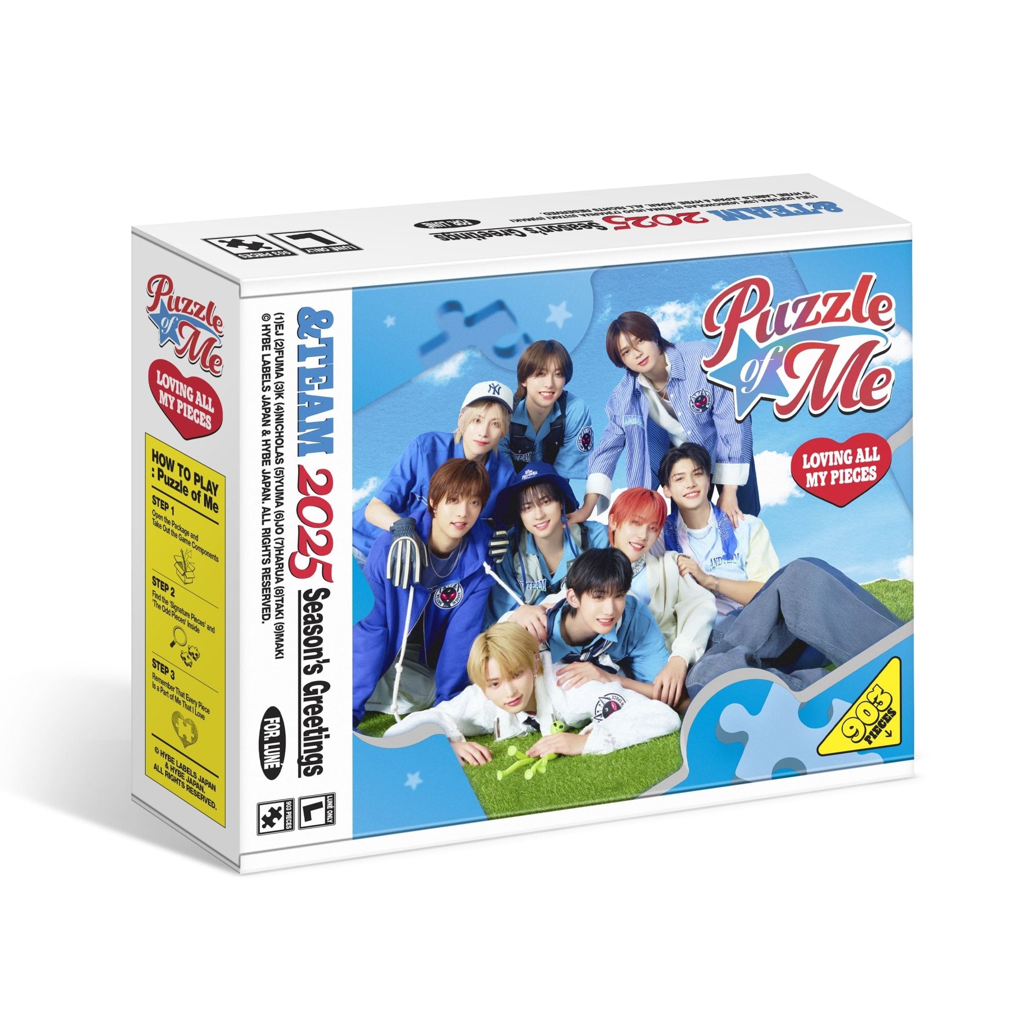 &TEAM 2025 Season's Greetings Puzzle of Me – Season's Greetings ( / / ) | HobiEgo