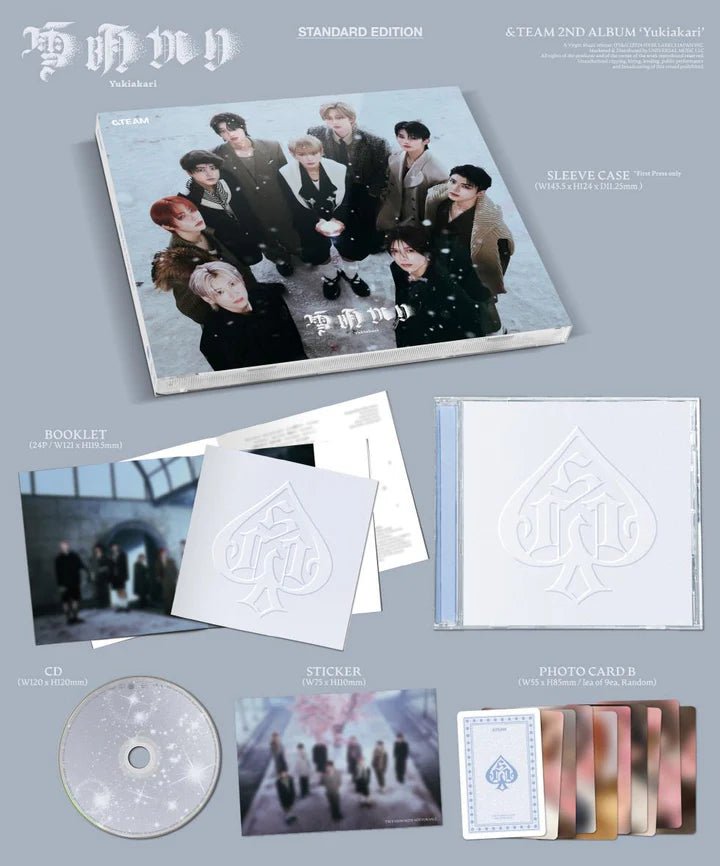 &TEAM 2nd Album YUKIAKARI (Standard Edition) – album ( / / ) | HobiEgo