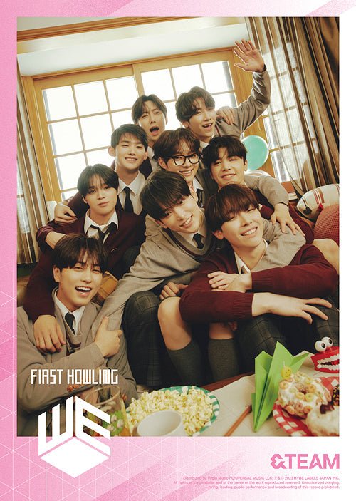 &TEAM First Howling : WE Limited Edition / Type B – album ( / / ) | HobiEgo