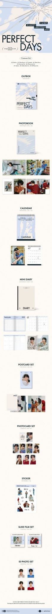 TEAMIN 2025 Season Greetings Perfect Day – Season's Greetings ( / / ) | HobiEgo