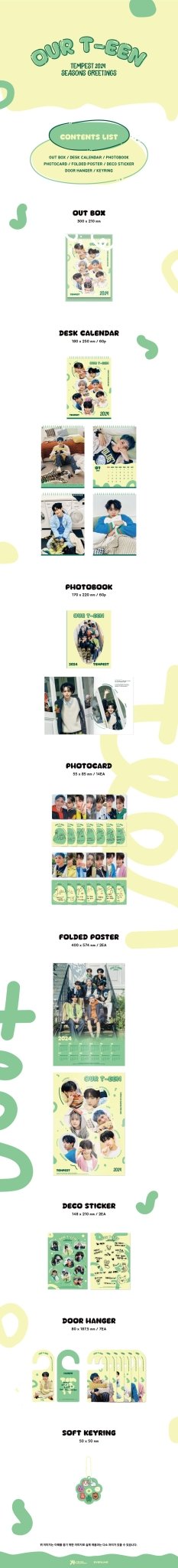 TEMPEST 2024 Season's Greetings OUR - TEEN – Season's Greetings ( / / ) | HobiEgo