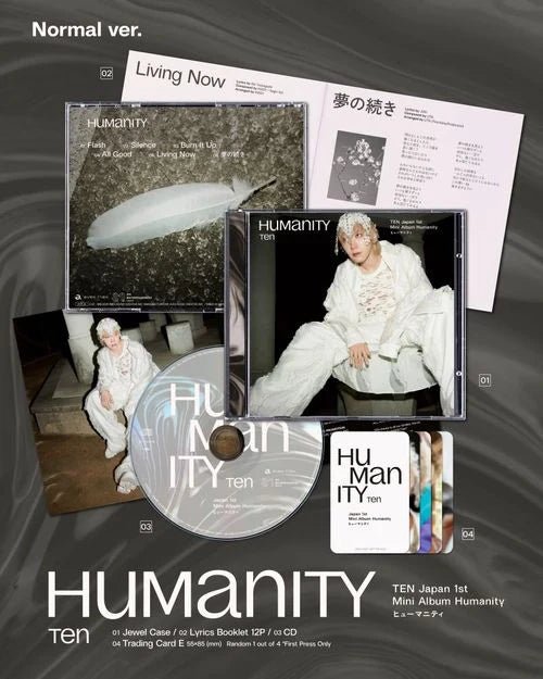 TEN Japan 1st Mini Album Humanity (Normal Version) – album ( / / ) | HobiEgo