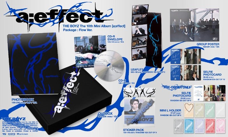 THE BOYZ 10th Mini Album [a;effect] (Flow Version) – album ( / / ) | HobiEgo