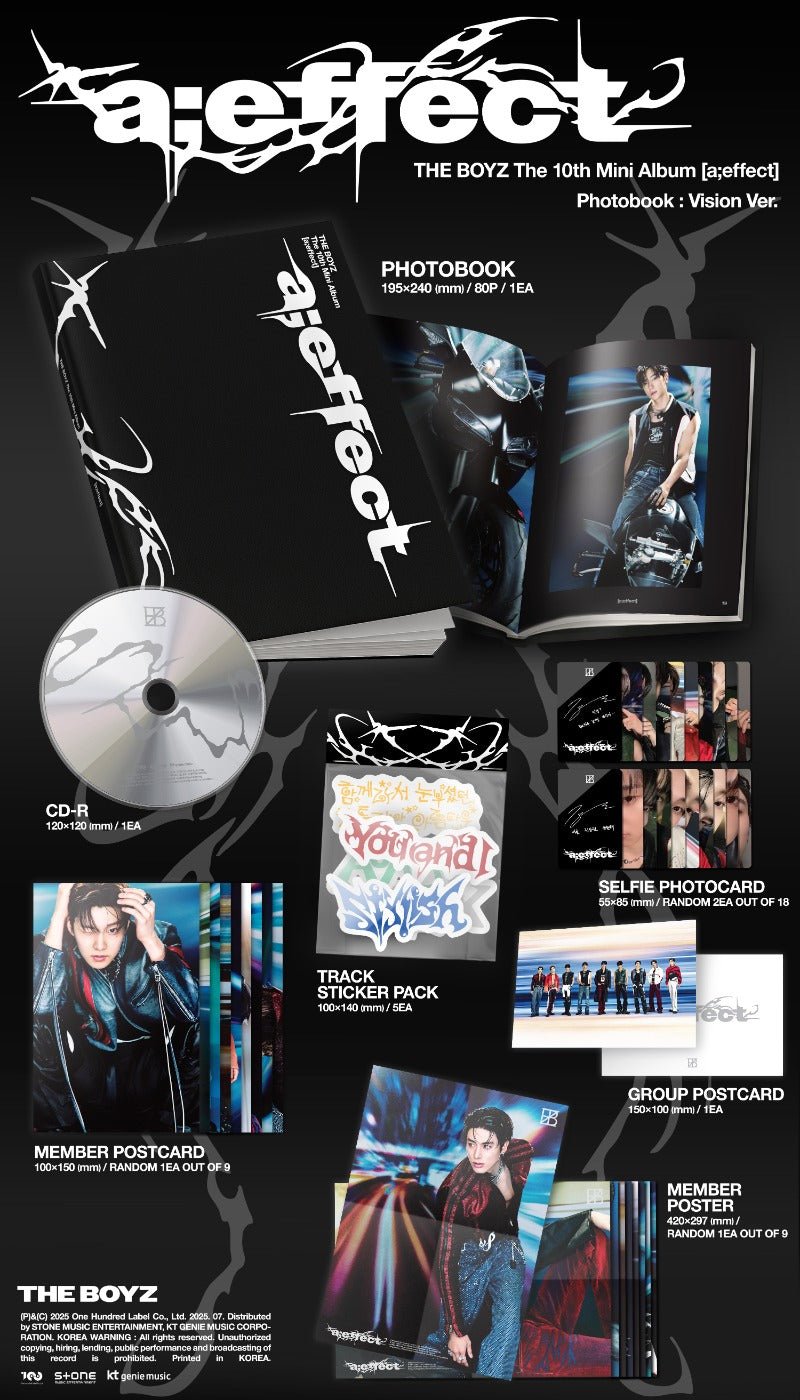 THE BOYZ 10th Mini Album [a;effect] – album (Vision / / ) | HobiEgo
