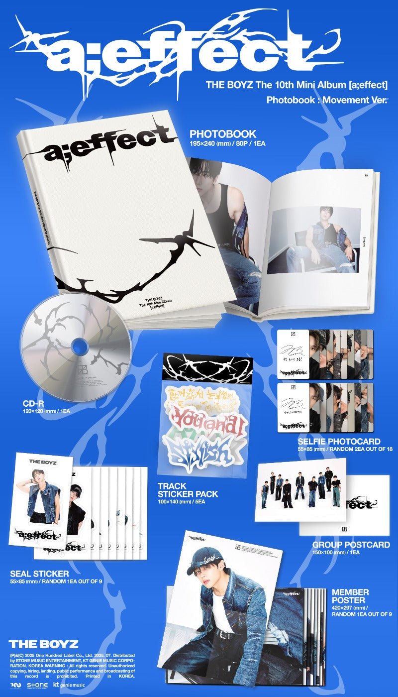 THE BOYZ 10th Mini Album [a;effect] – album (Vision / / ) | HobiEgo