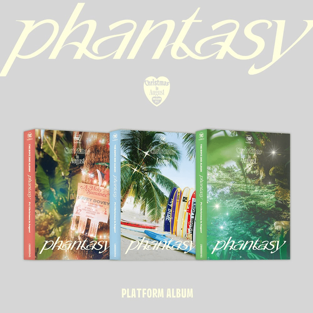 THE BOYZ 2nd Album Part.1 PHANTASY Christmas in August (Platform Version) – album (Holiday (RED) / / ) | HobiEgo