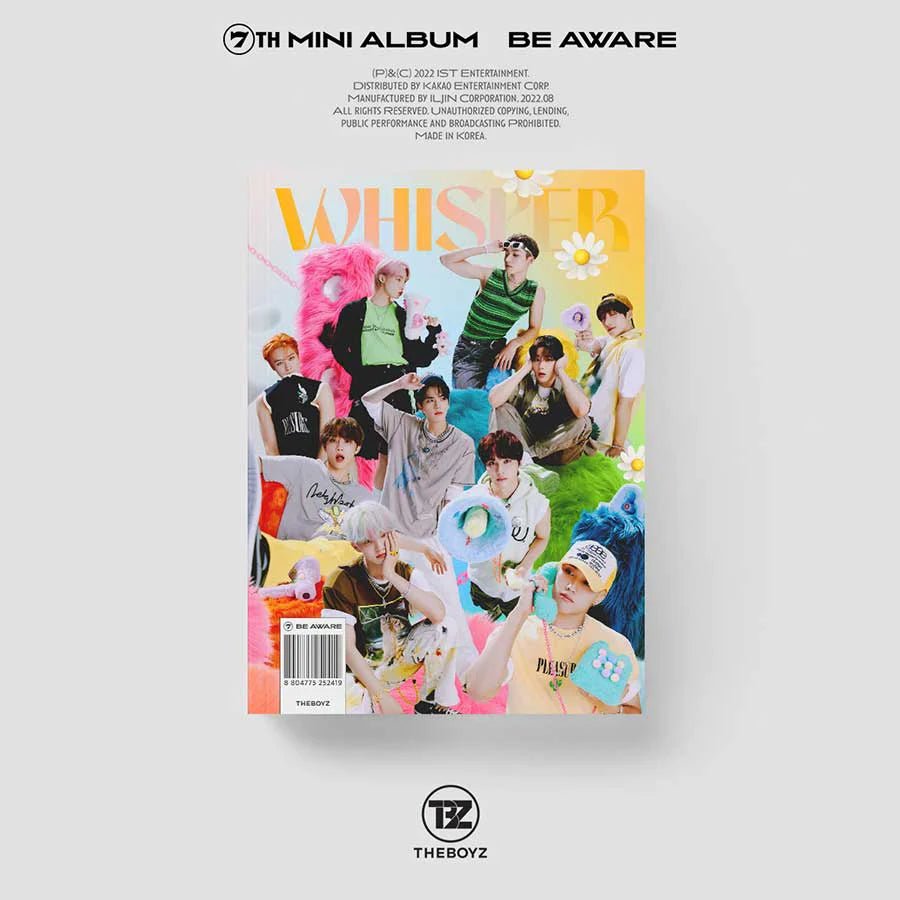 THE BOYZ 7th Mini Album BE AWARE – album (DESIRE (YELLOW) / / ) | HobiEgo