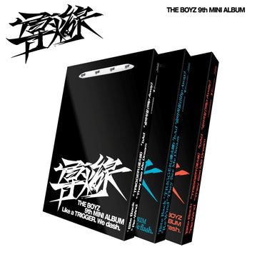 THE BOYZ 9th Mini Album Trigger (Standard Version) – album (Flash Version (BLUE) / / ) | HobiEgo