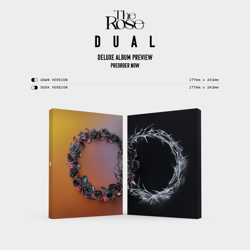 The Rose 2nd Full Album DUAL (Deluxe Box Album) – album (Dawn / / ) | HobiEgo