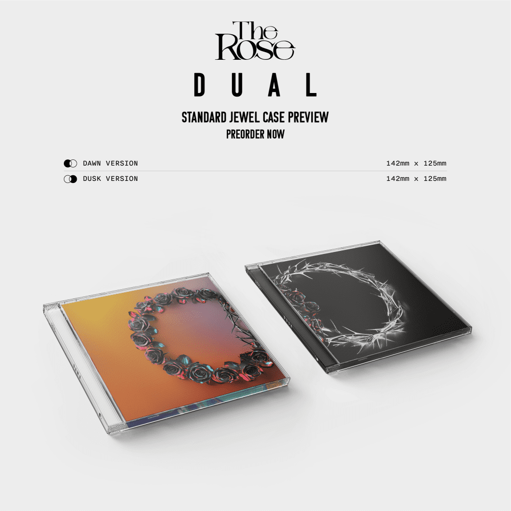The Rose 2nd Full Album DUAL (Jewel Case Album) – album (DAWN / / ) | HobiEgo