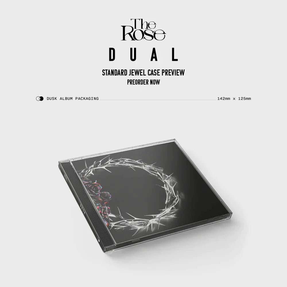 The Rose 2nd Full Album DUAL (Jewel Case Album) – album (DUSK / / ) | HobiEgo
