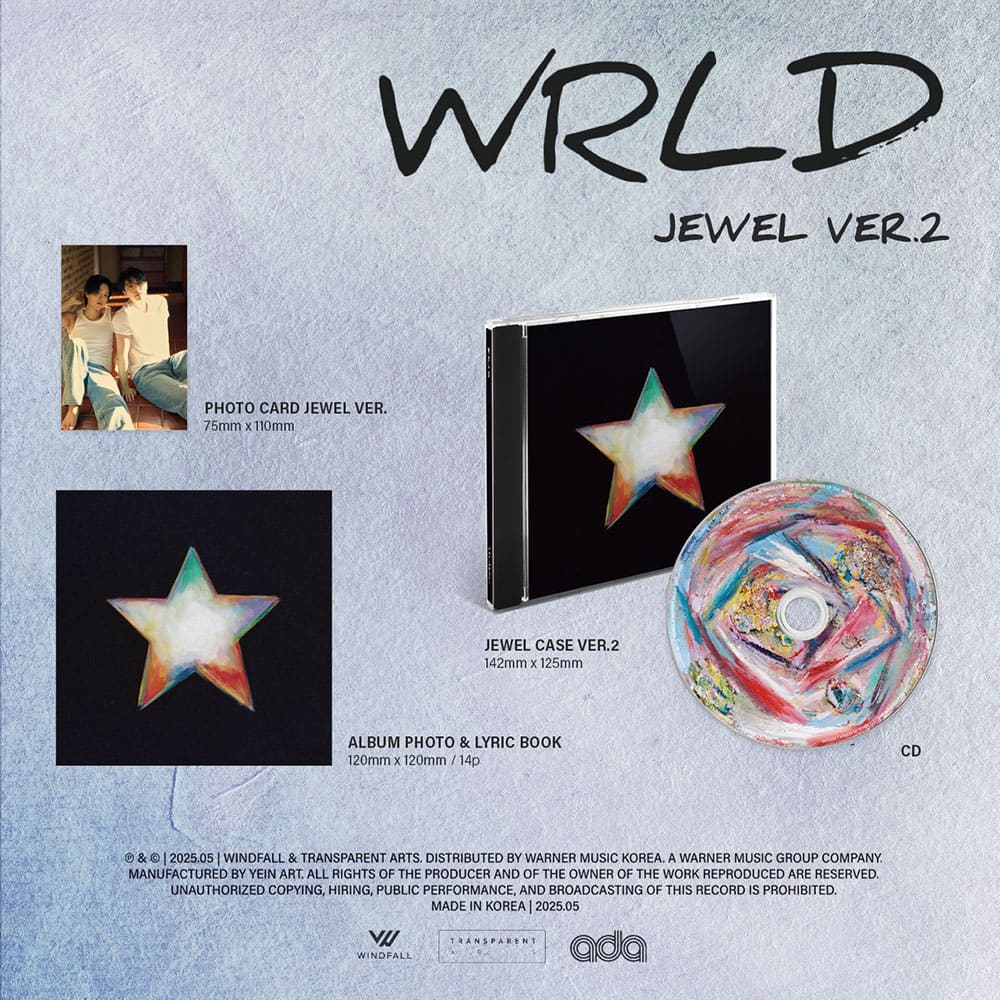 The Rose WRLD (Jewel Version) – album (2 (BLACK) / / ) | HobiEgo
