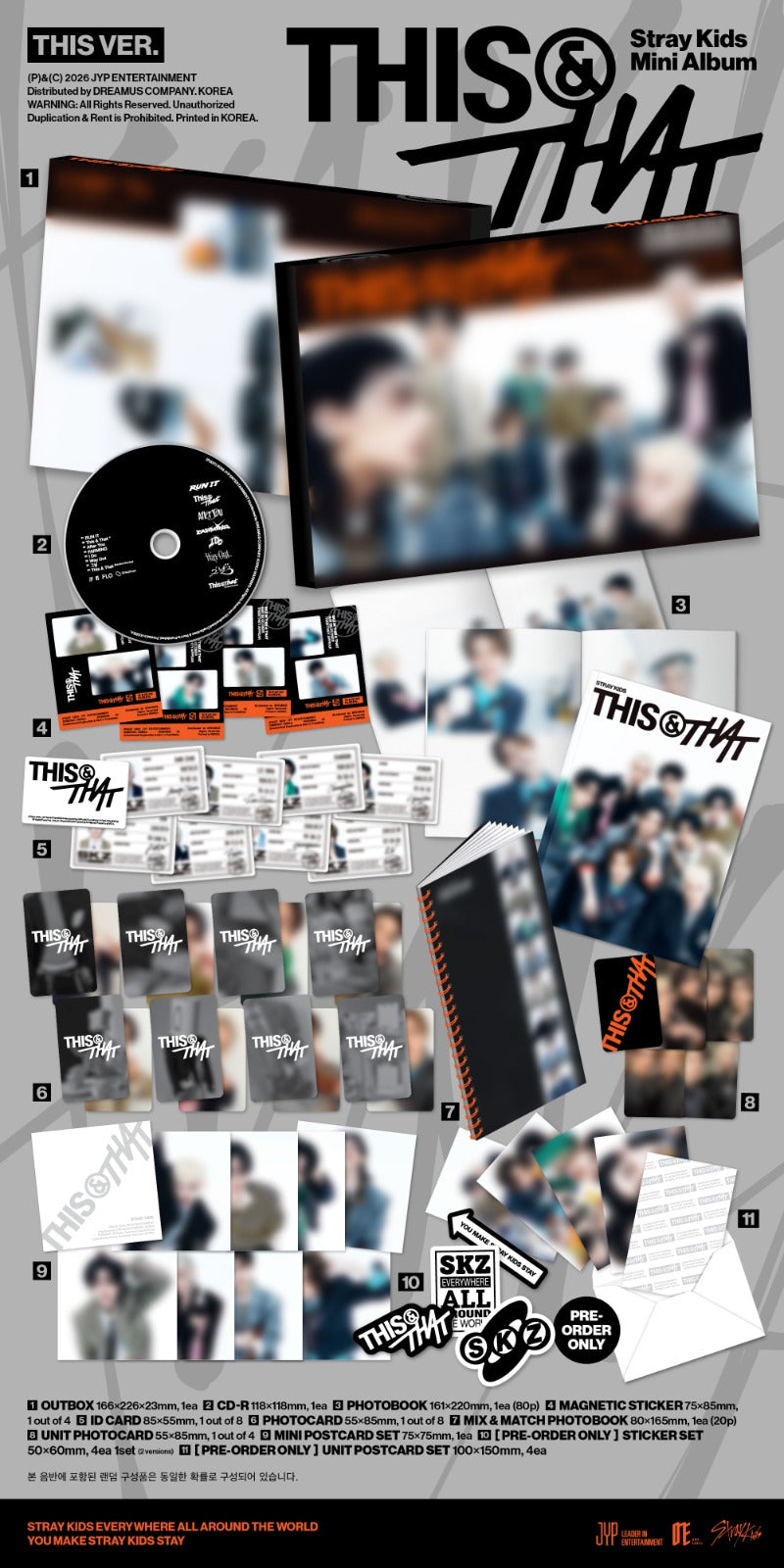 Stray Kids 10th Mini Album THIS & THAT