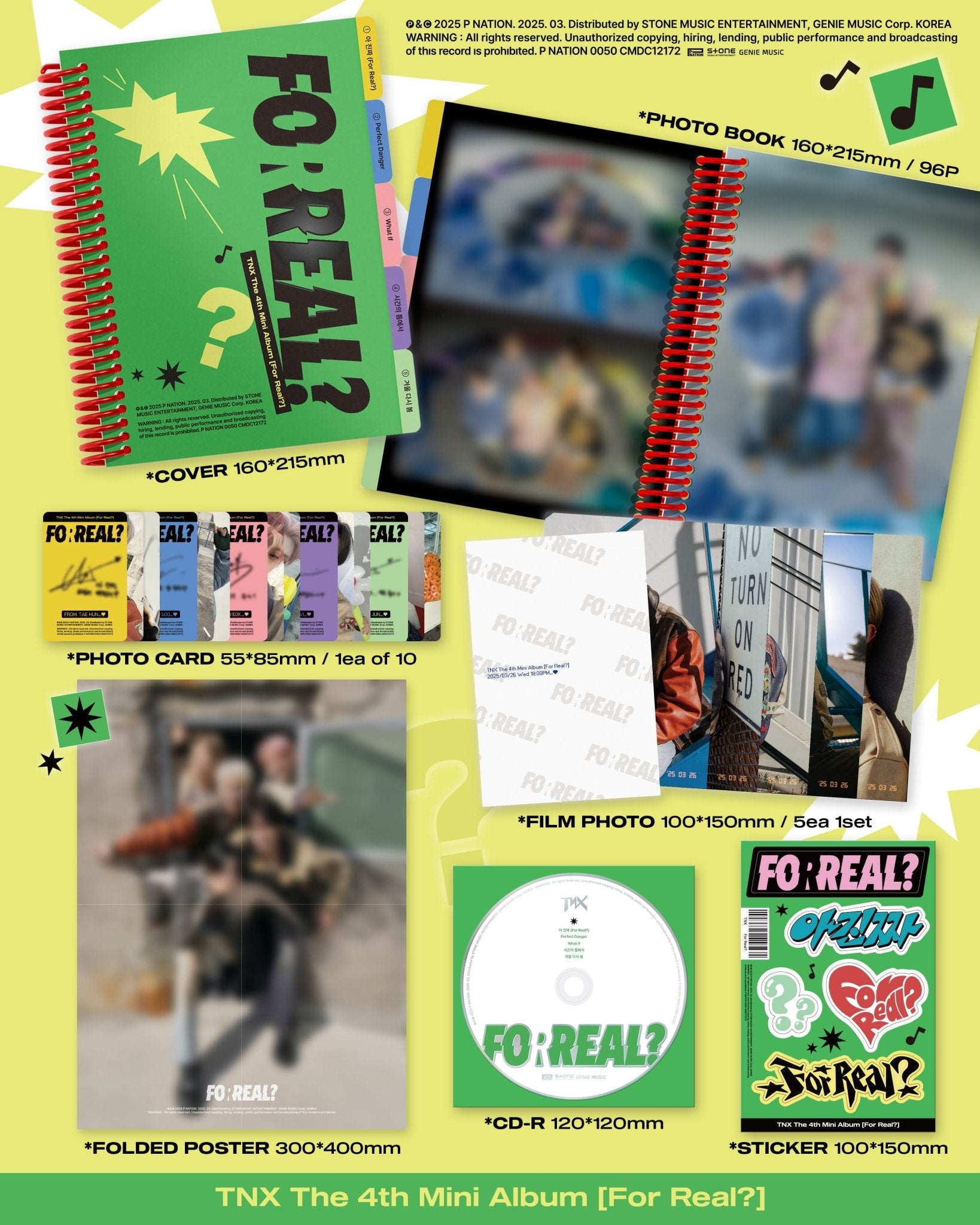TNX 4th Mini Album For Real? – album ( / / ) | HobiEgo