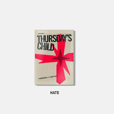 TOMORROW X TOGETHER 4th Mini Album Minisode2: Thursday's Child – album 8809848753978 (HATE / / ) | HobiEgo K - pop Shop