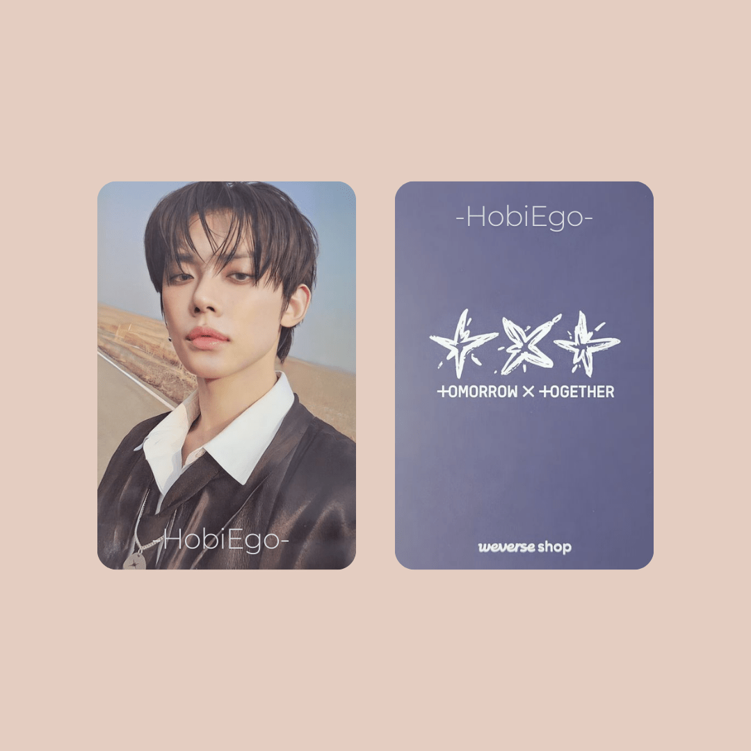 TOMORROW X TOGETHER 6th Mini Album minisode 3: TOMORROW Weverse Photocards – Photocards (Yeonjun / / ) | HobiEgo