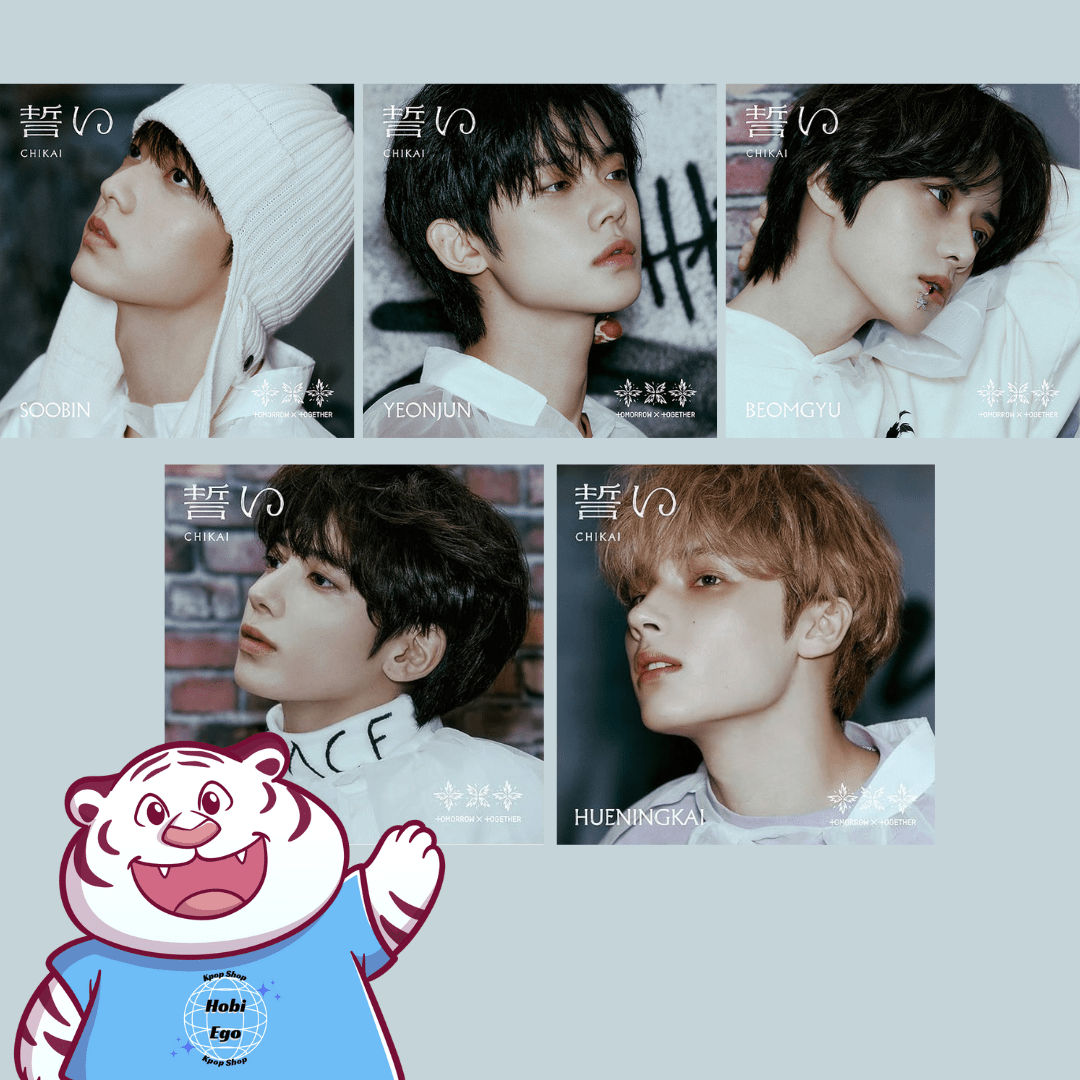 TOMORROW X TOGETHER Japanese Album CHIKAI (OATH) Limited Member Jacket – album (Soobin / / ) | HobiEgo