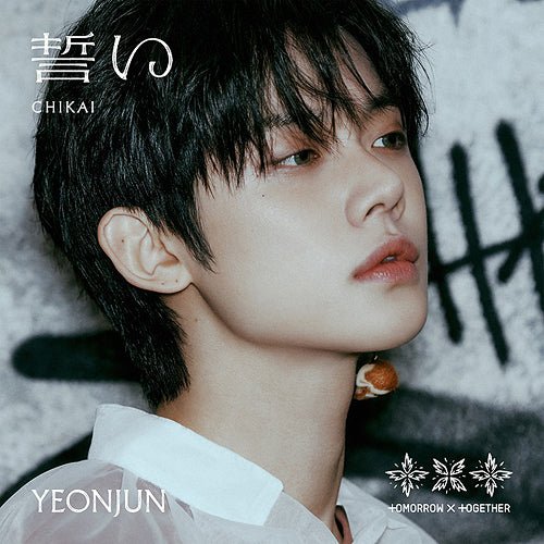 TOMORROW X TOGETHER Japanese Album CHIKAI (OATH) Limited Member Jacket – album (Yeonjun / / ) | HobiEgo