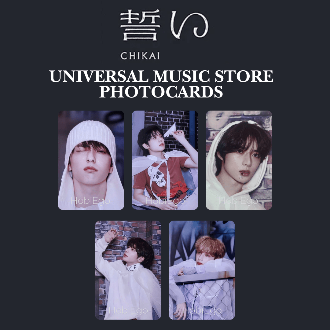 TOMORROW X TOGETHER Japanese Album CHIKAI (OATH) Universal Music Store Photocards – Photocards (Soobin / / ) | HobiEgo