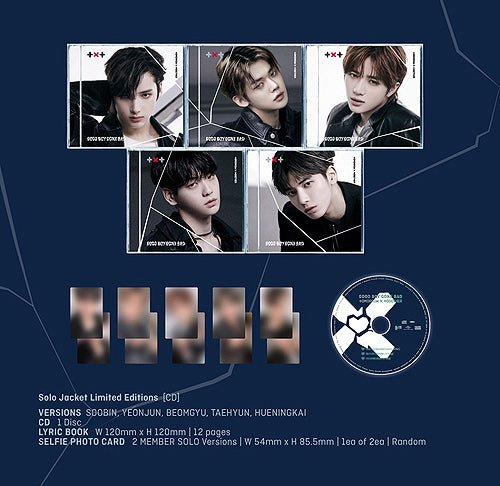 TOMORROW X TOGETHER Japanese Album Good Boy Gone Bad (Solo Jacket Version) – album (Yeonjun / / ) | HobiEgo