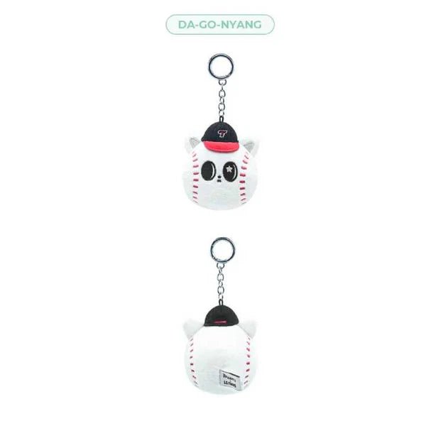 TOMORROW X TOGETHER PPULBATU x LG TWINS Face Plush Keyring – Merchandise (DA - GO - NYANG (TAEHYUN) / / ) | HobiEgo