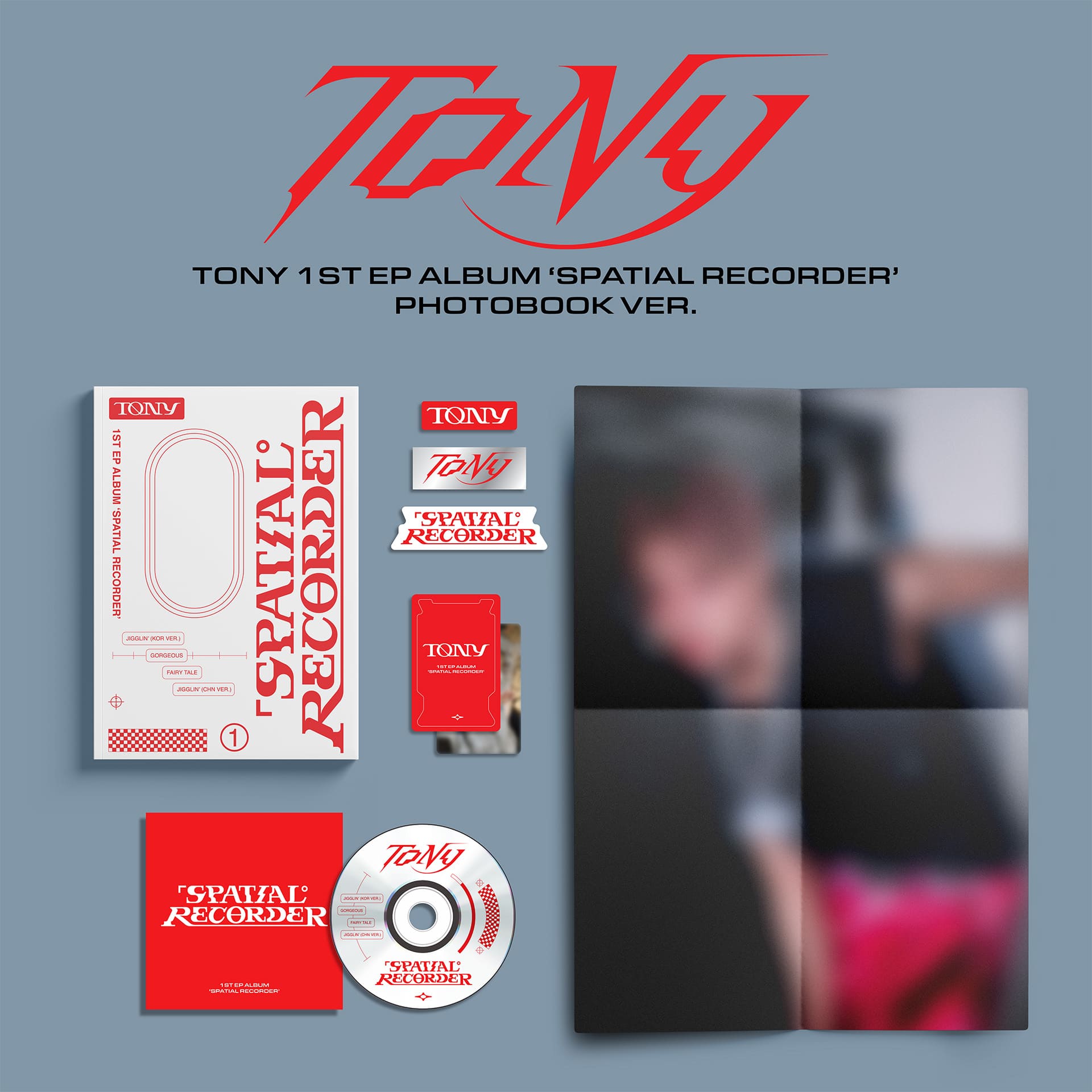 TONY 1st EP SPATIAL RECORDER – album ( / / ) | HobiEgo
