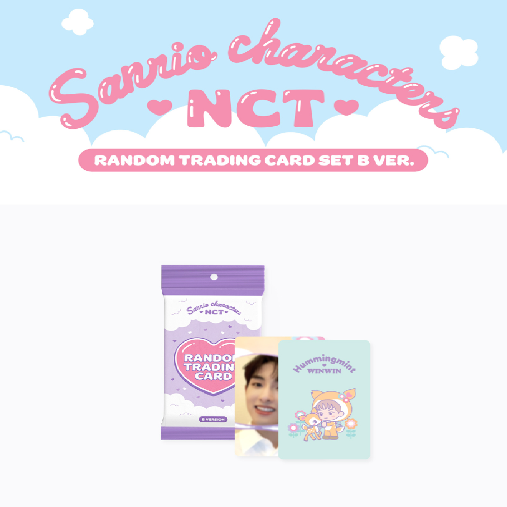 NCT X SANRIO Characters Random Trading Card Set