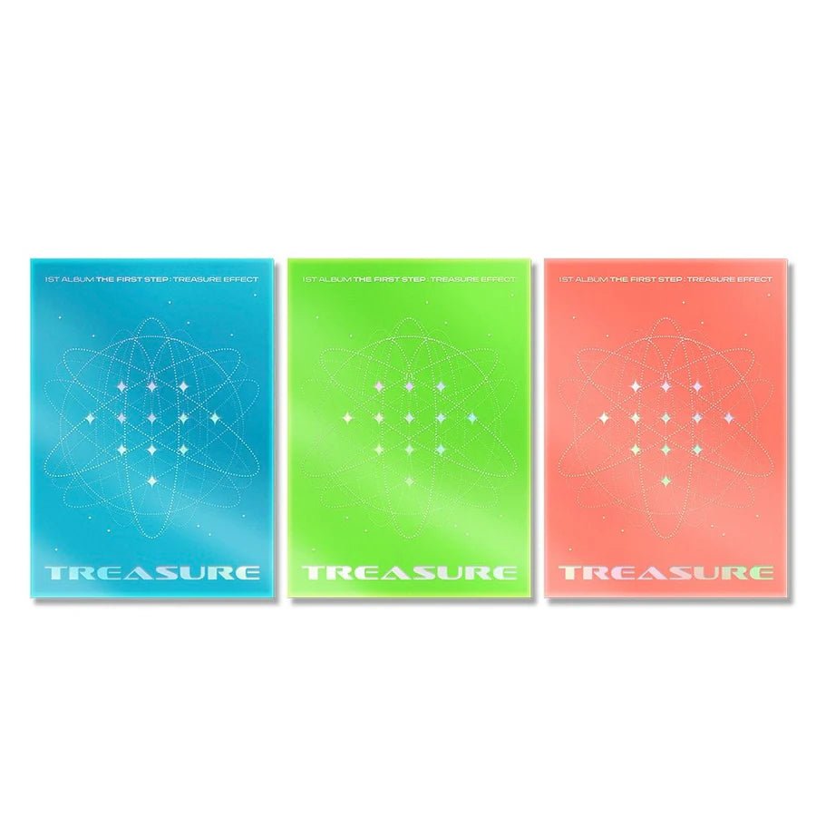TREASURE 1st Album THE FIRST STEP : TREASURE EFFECT – album (BLUE / / ) | HobiEgo