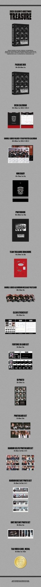 TREASURE 2025 Season's Greetings – album ( / / ) | HobiEgo