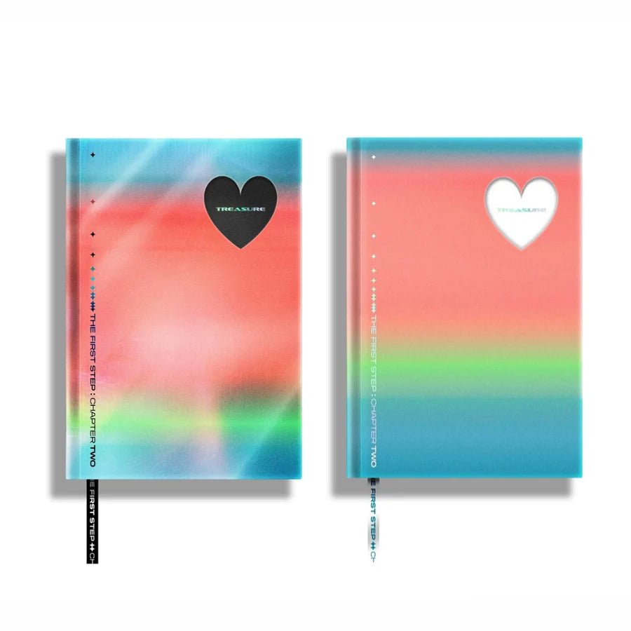TREASURE 2nd Single THE FIRST STEP : CHAPTER TWO – album (Black / / ) | HobiEgo