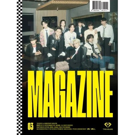 TREASURE 3RD ANNIVERSARY MAGAZINE – magazines ( / / ) | HobiEgo