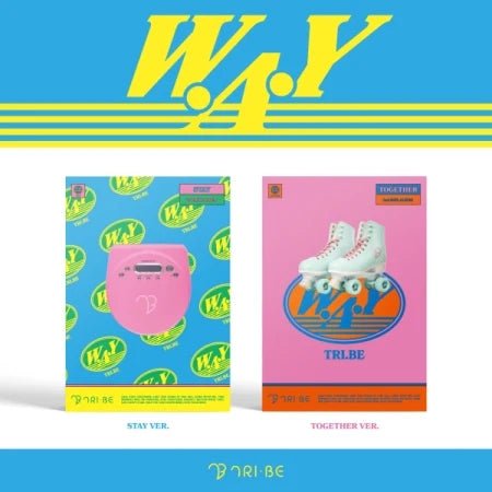 TRI.BE 2nd Mini Album W.A.Y – album (Stay (BLUE) / / ) | HobiEgo