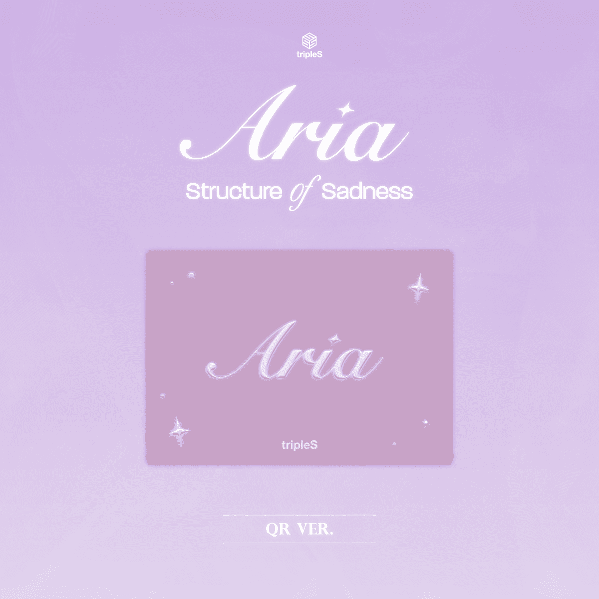 tripleS 1st Single Album Aria Structure of Sadness (QR Version) – album ( / / ) | HobiEgo