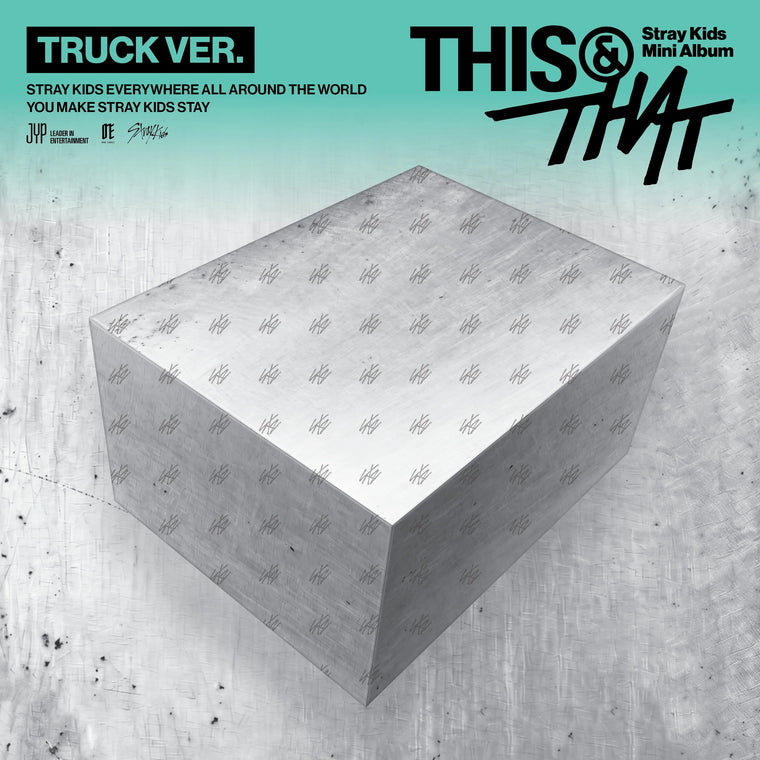 PRE-ORDER Stray Kids 10th Mini Album THIS & THAT (TRUCK Version) + Aladin POB