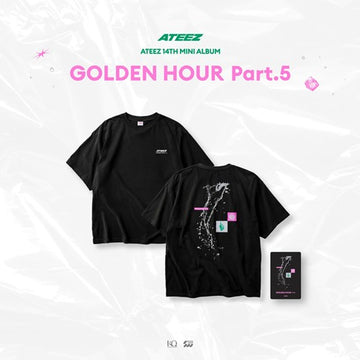 PRE-ORDER ATEEZ GOLDEN HOUR : Part.5 MD SHORT SLEEVE T-SHIRT