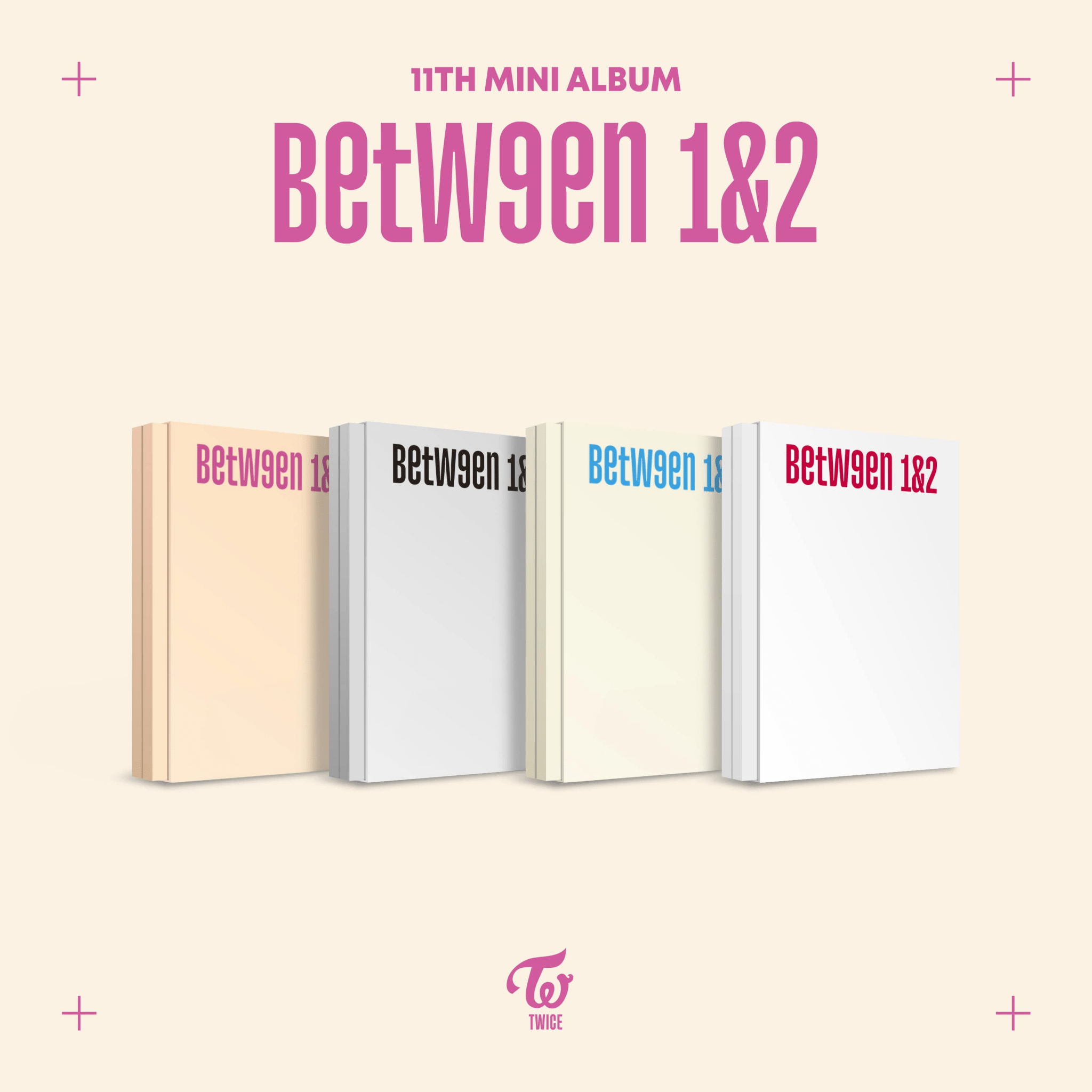 TWICE 11th Mini Album BETWEEN 1&2 – album (Archive (PINK) / / ) | HobiEgo