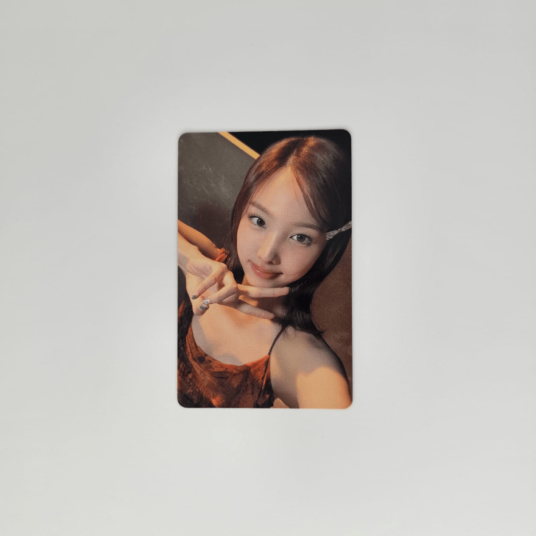 TWICE 13th Mini Album With YOU - th JYP SHOP Digipack Photocards – Photocards (Nayeon / / ) | HobiEgo