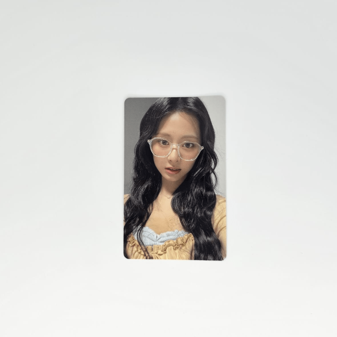 TWICE 13th Mini Album With YOU - th JYP SHOP Digipack Photocards – Photocards (Tzuyu / / ) | HobiEgo