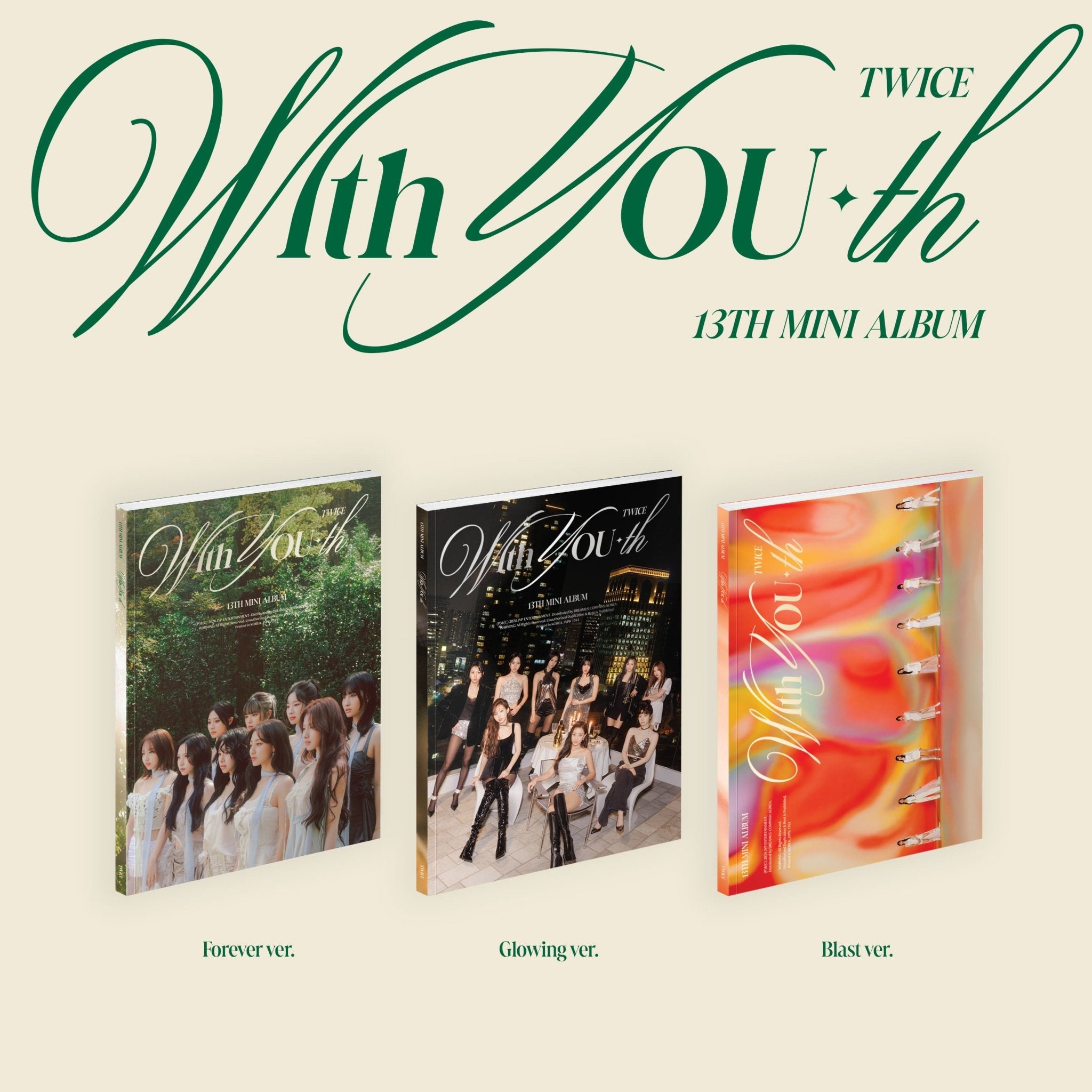TWICE 13th Mini Album With YOU - th – album (Forever / / ) | HobiEgo
