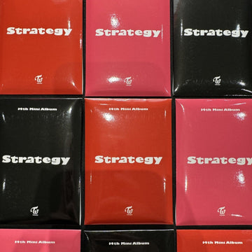 TWICE 14th Mini Album STRATEGY Photocard Set – Photocards (Step 1 (RED) / / ) | HobiEgo