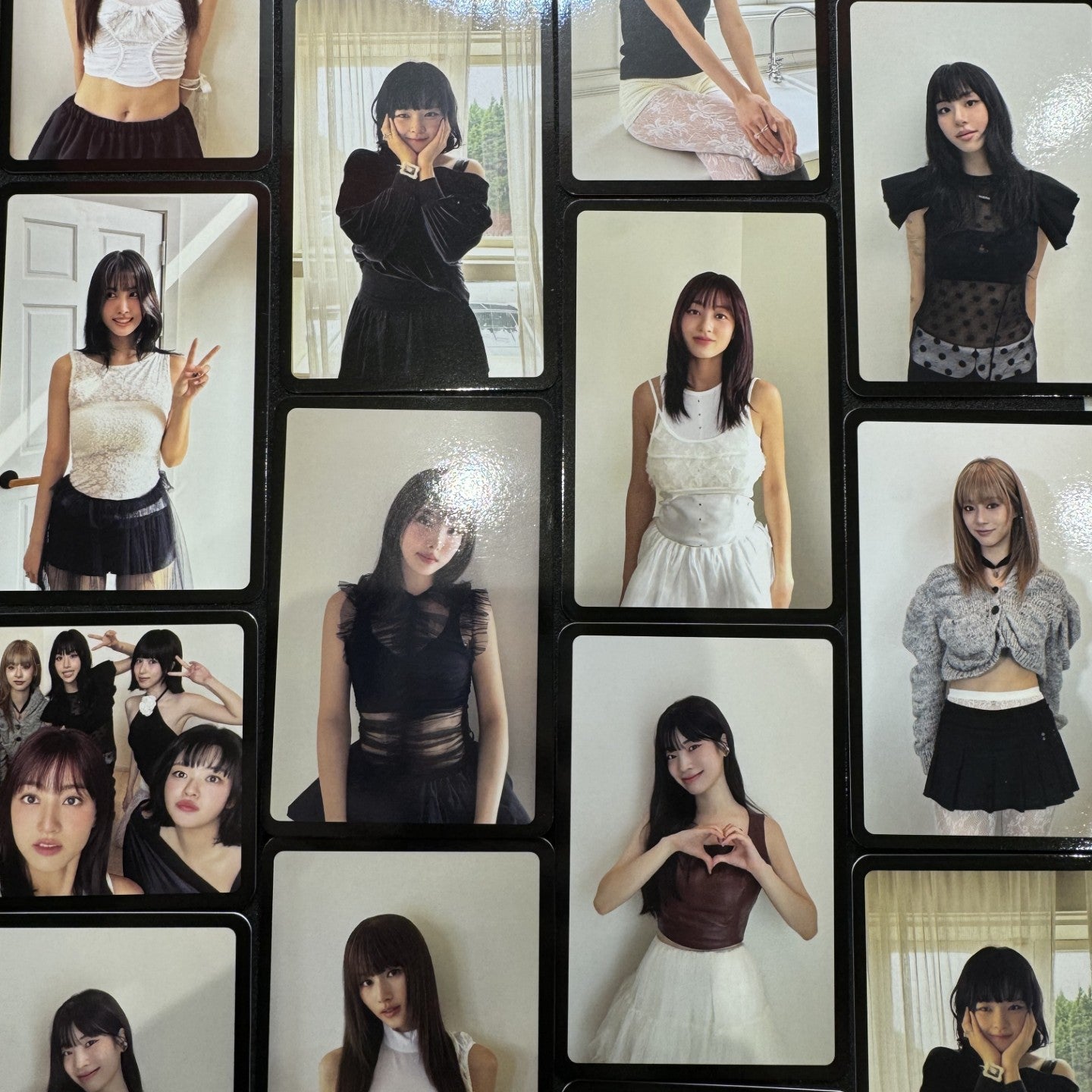 TWICE 14th Mini Album STRATEGY Photocard Set – Photocards (Step 3 (BLACK) / / ) | HobiEgo