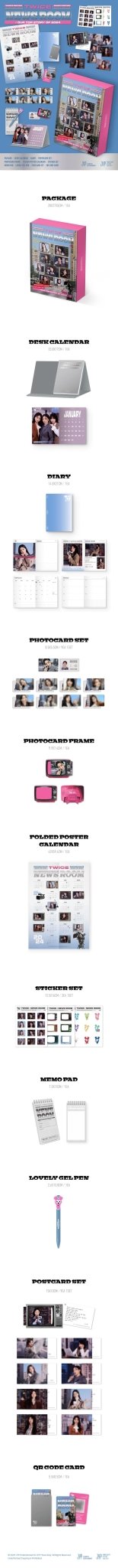 TWICE 2024 Season’s Greetings TWICE NEWS ROOM – Season's Greetings ( / / ) | HobiEgo