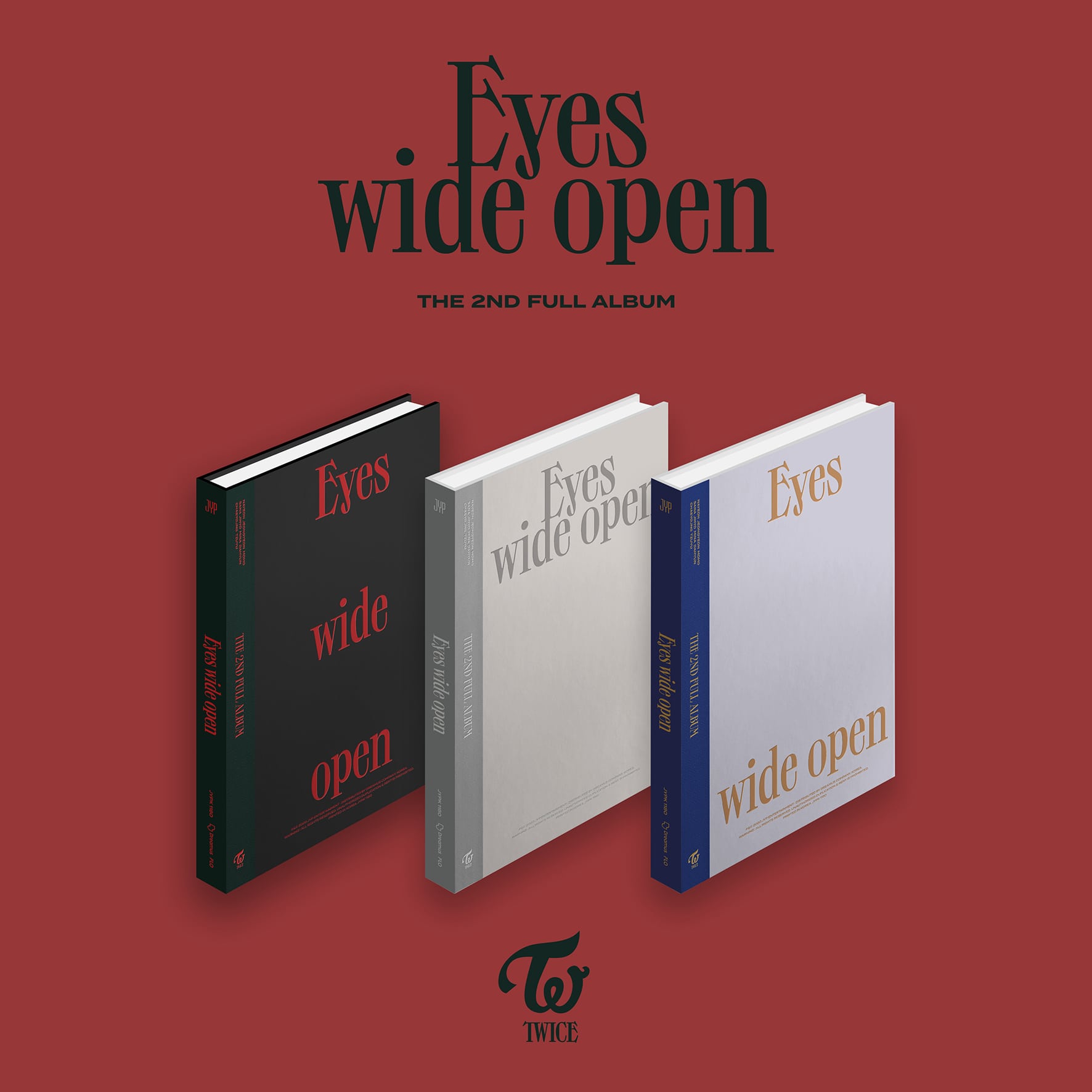 TWICE 2nd Album Eyes wide open – album (Story (BLACK) / / ) | HobiEgo
