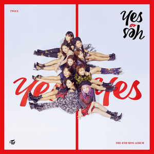 TWICE 6th Mini Album YES or YES – album (A (BLACK) / / ) | HobiEgo