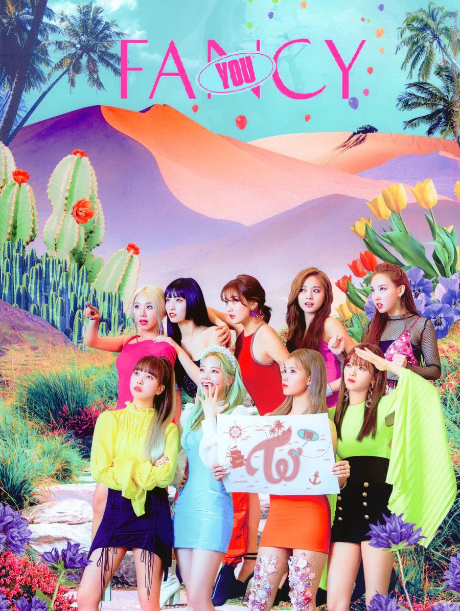 TWICE 7th Mini Album FANCY YOU – album (B (BLUE) / / ) | HobiEgo