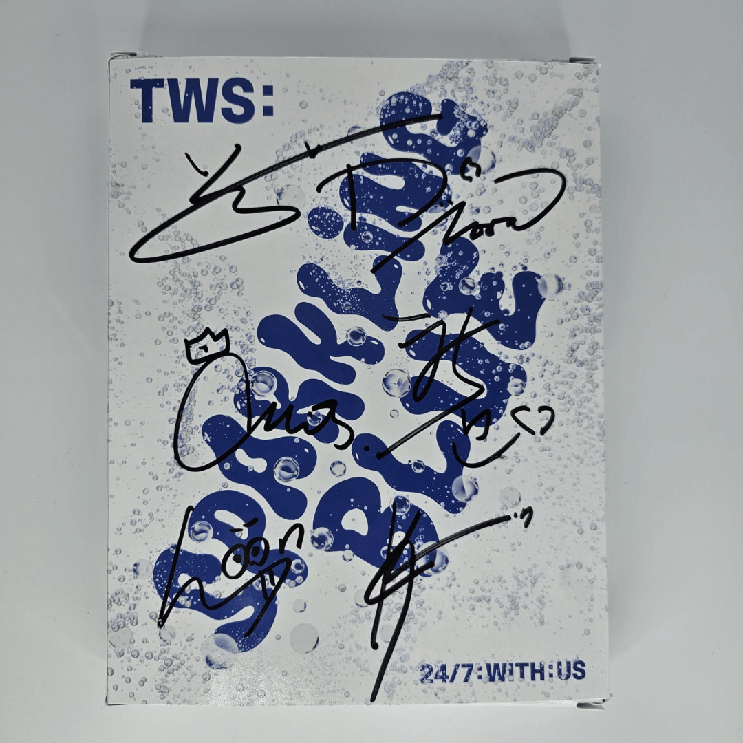 TWS 1st Mini Album Sparkling Blue (Signed Edition) – album (Sparkling / / ) | HobiEgo