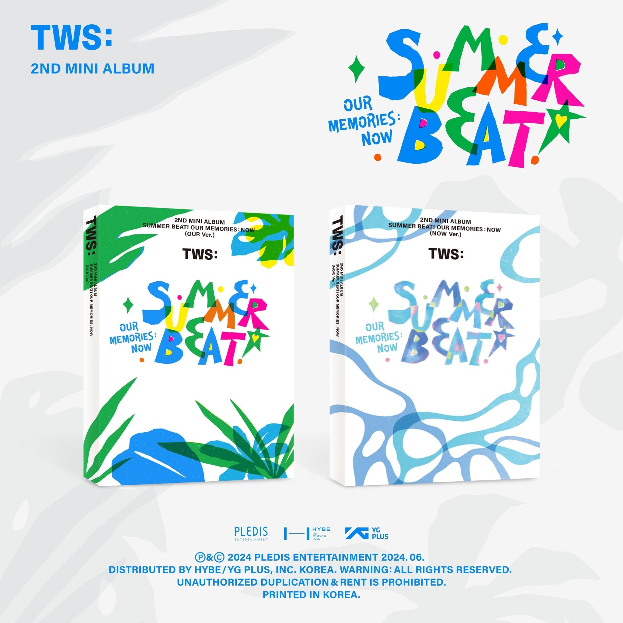 TWS 2nd Mini Album SUMMER BEAT! – album (OUR (GREEN) / / ) | HobiEgo