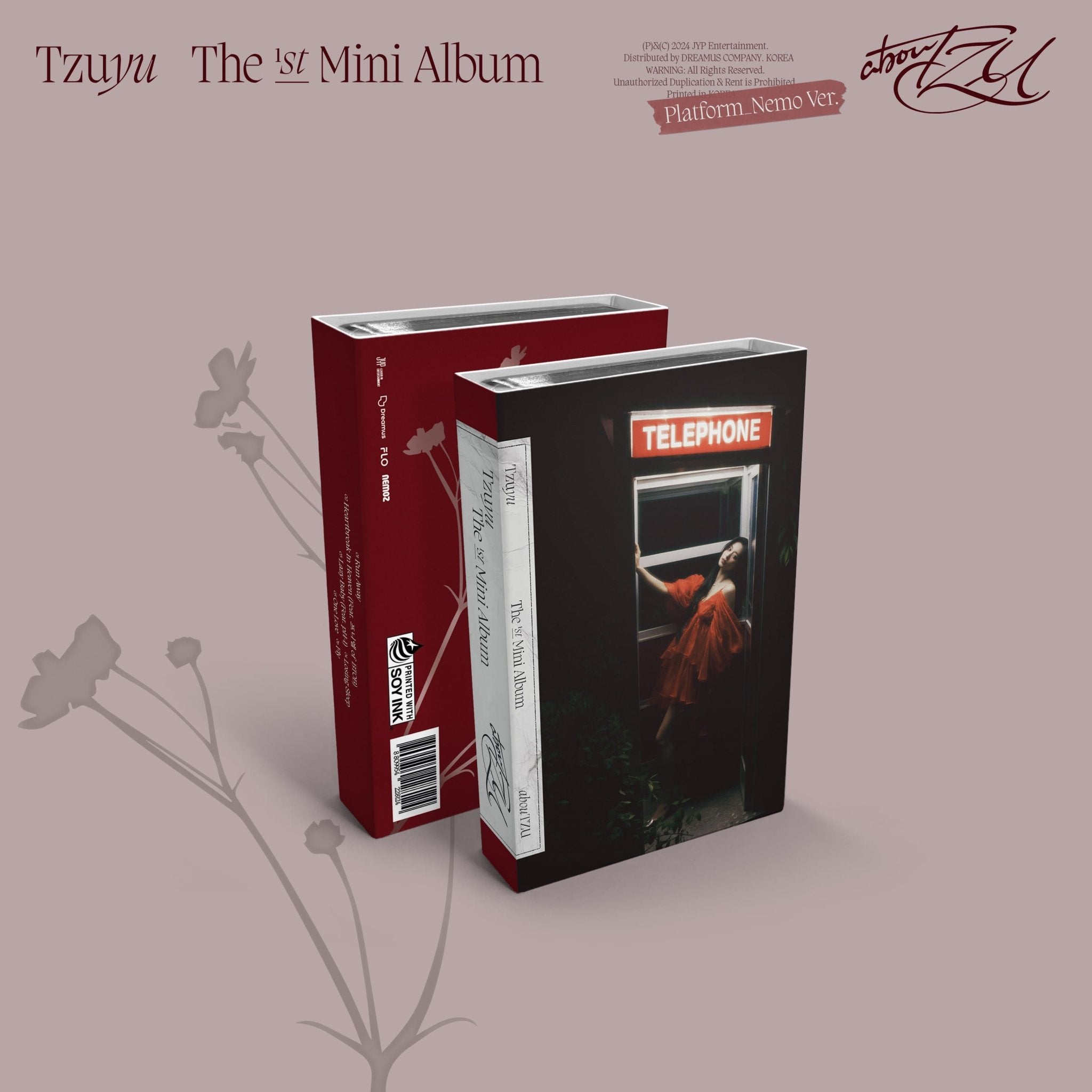 TZUYU (TWICE) 1st Mini Album abouTZU Platform Nemo Version – album ( / / ) | HobiEgo