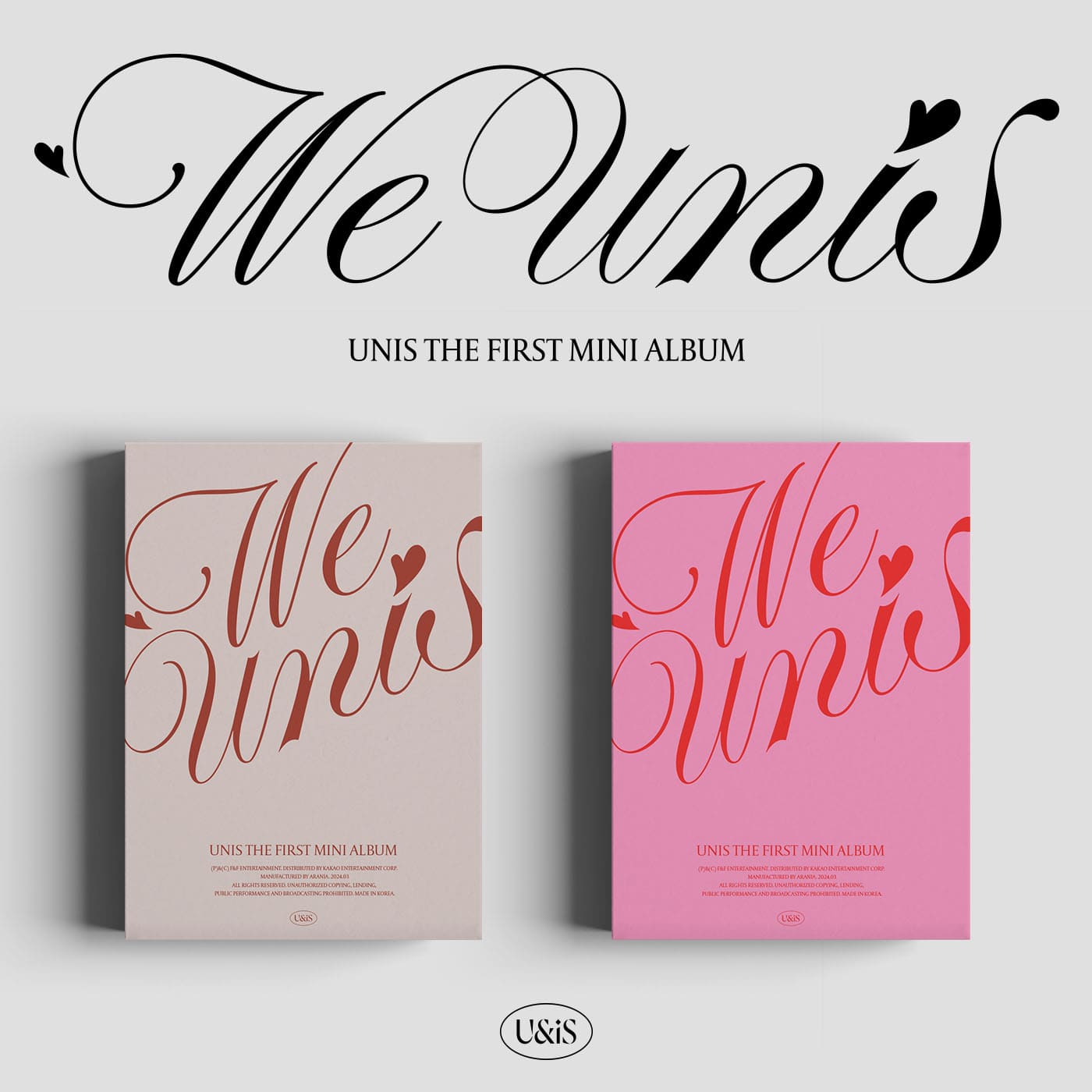 UNIS 1st Mini Album WE UNIS – album (Start / / ) | HobiEgo