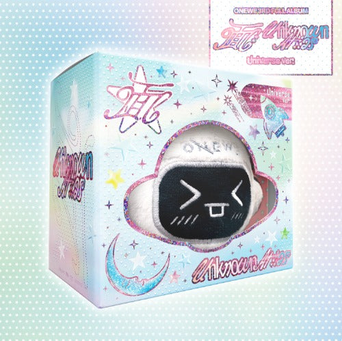 PRE-ORDER ONEWE 3rd Full Album 面 : Unknown Atlas (Universe Version)